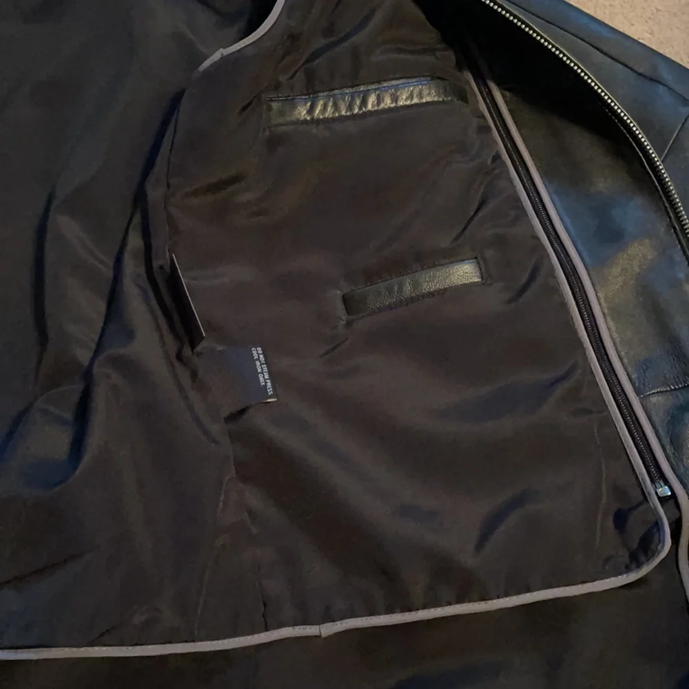 Wilson’s oversized vintage leather jacket bomber - Picture 13 of 14